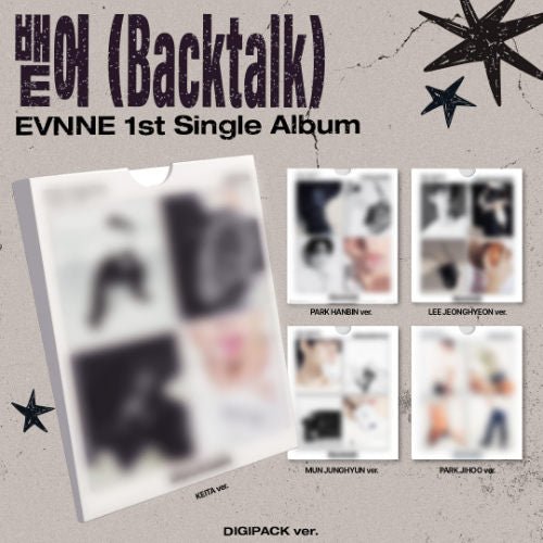 (Pre Order) EVNNE - Backtalk: Digipack - KPop Idol