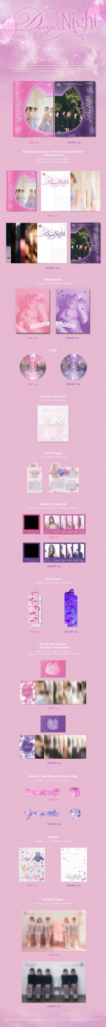 (Pre Order) FiftyFifty - Day & Night (version choice) - KPop Idol