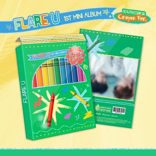 (Pre Order) Flare U - Youth Error: Crayon Ver. - KPop Idol