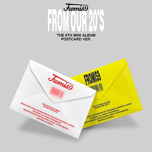 (Pre Order) fromis_9 - From Our 20s Postcard Version (random cover) - KPop Idol