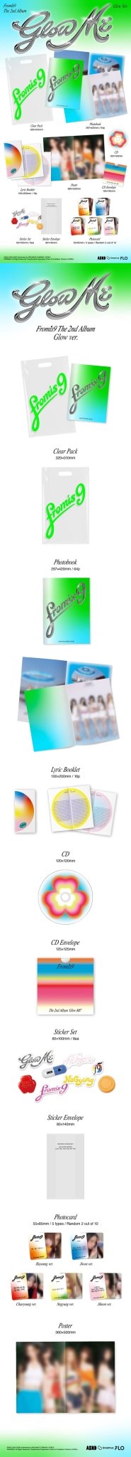 (Pre Order) fromis_9 - Glow ME: Glow Ver. - KPop Idol