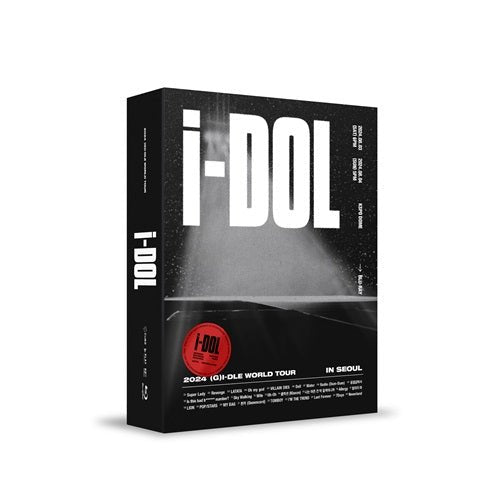 (Pre Order) (G) I - dle - 2024 (G)I - DLE WORLD TOUR [iDOL] IN SEOUL Blu - ray with Music Korea POB - KPop Idol