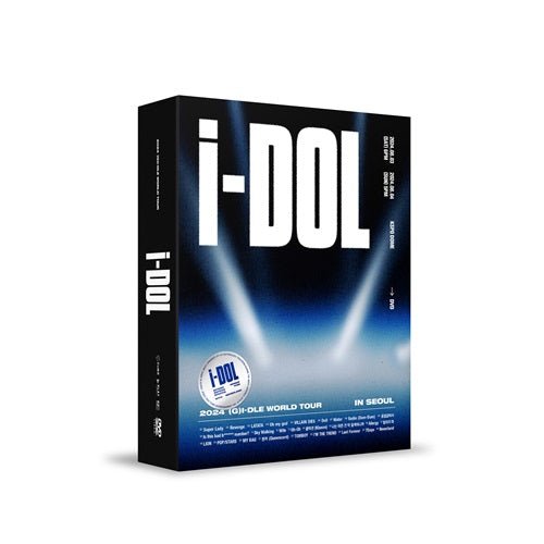 (Pre Order) (G) I - dle - 2024 (G)I - DLE WORLD TOUR [iDOL] IN SEOUL DVD with Music Korea POB - KPop Idol