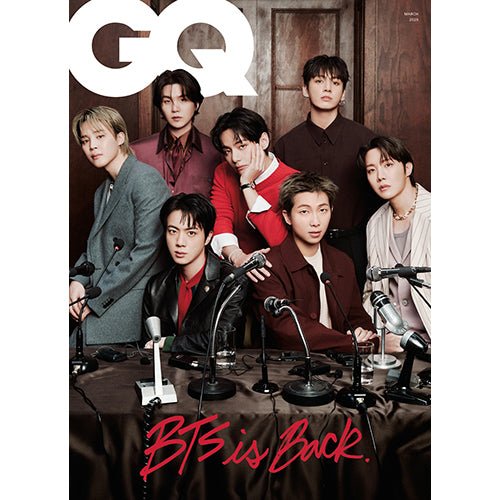 (Pre Order) GQ Korea Magazine MAR26: Cover - BTS - KPop Idol