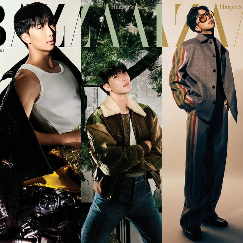 (Pre Order) Harper Bazaar Magazine - Sep25. Cover: BTS RM (version choice) - KPop Idol