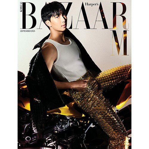 (Pre Order) Harper Bazaar Magazine - Sep25. Cover: BTS RM (version choice) - KPop Idol