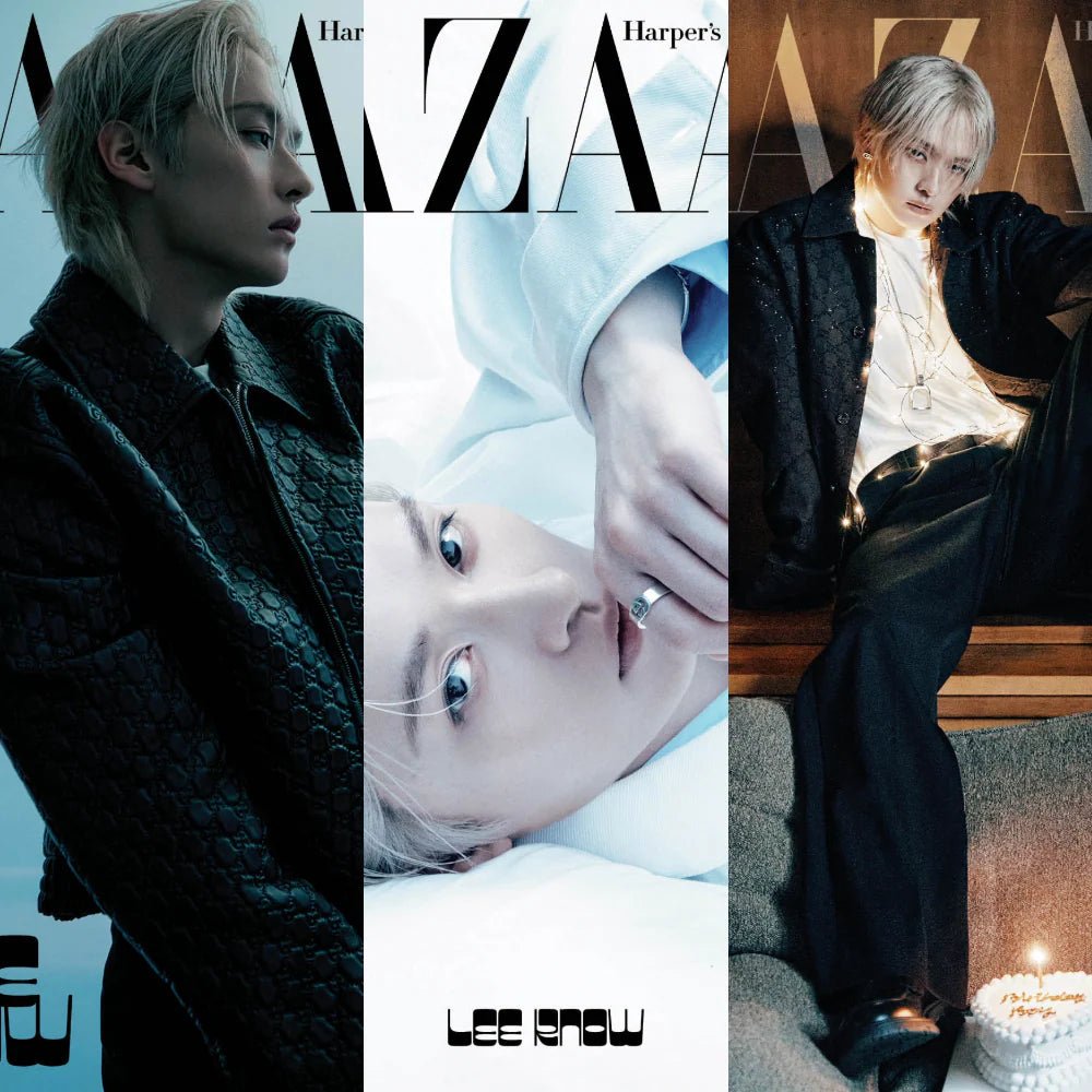 (Pre Order) Harper's Bazaar Korea Magazine - NOV25. Cover: Lee Know (version choice) - KPop Idol