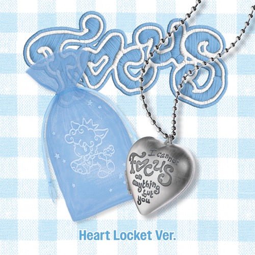 (Pre Order) Hearts2Hearts - Focus Heart Locket Version - KPop Idol