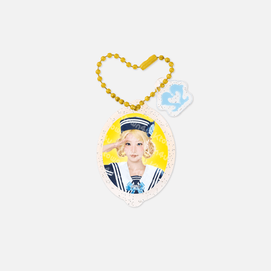 (Pre Order) Hearts2Hearts - Lemon Tang Pop Up Official MD: ACRYLIC KEYRING
