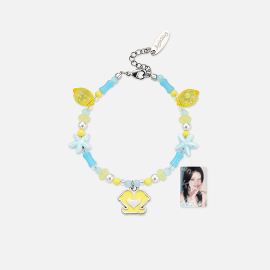 (Pre Order) Hearts2Hearts - Lemon Tang Pop Up Official MD: BEADS BRACELET SET
