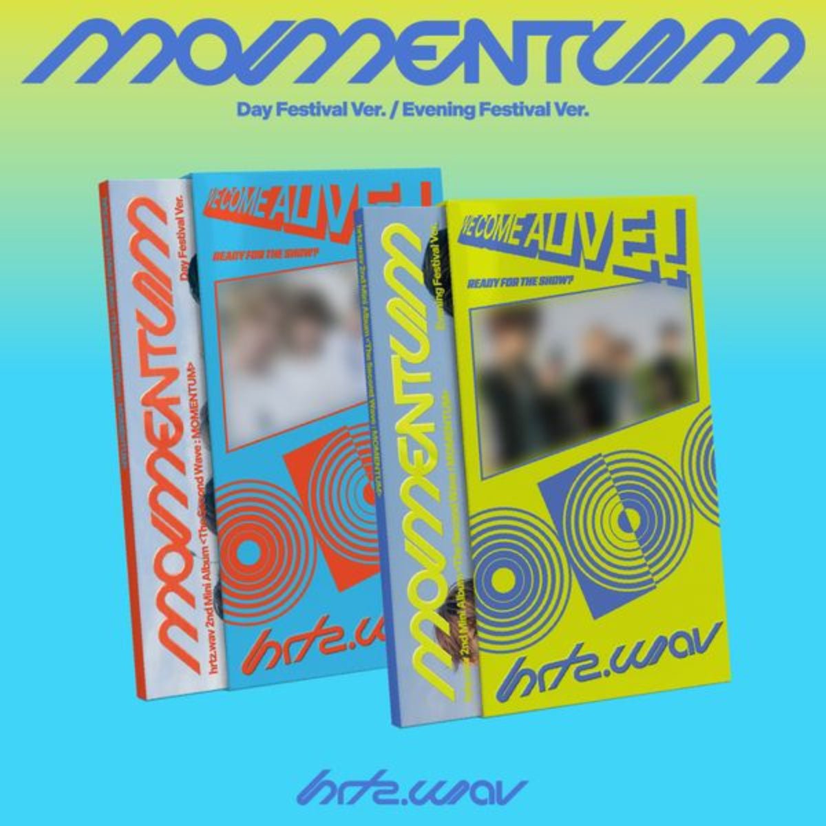 (Pre Order) hrtz.wav - The Second Wave: Momentum - KPop Idol