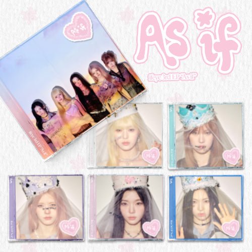 (Pre Order) ifeye - As If: Jewel ver. ifeye ver. - KPop Idol