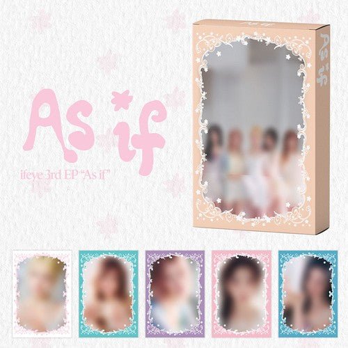 (Pre Order) ifeye - As If: Platform ver. ifeye ver. - KPop Idol