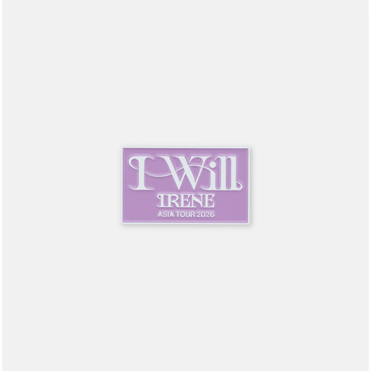 (Pre Order) Irene - 2026 Asia Tour [I Will] in Seoul: Badge