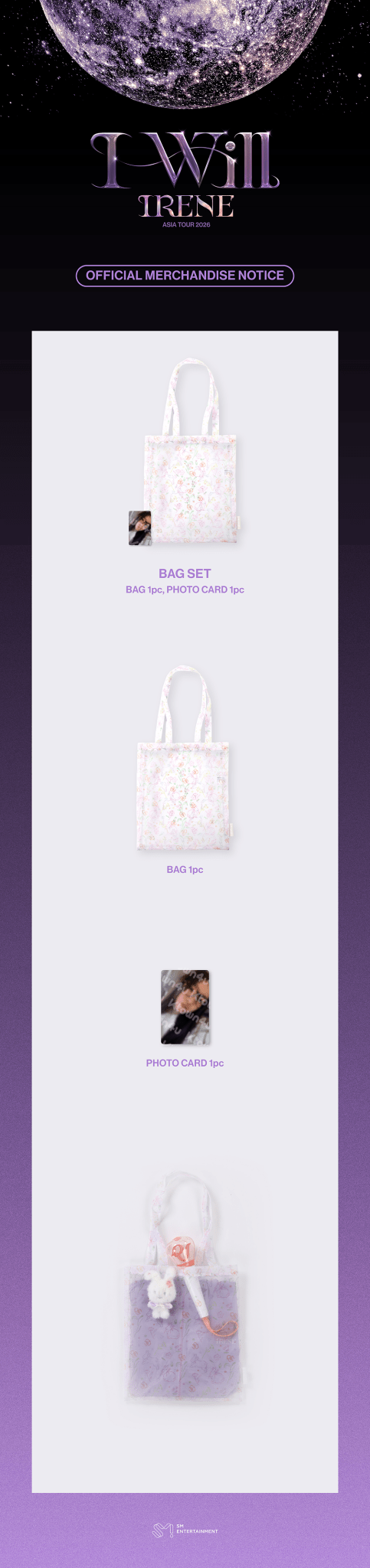 (Pre Order) Irene - 2026 Asia Tour [I Will] in Seoul: Bag - KPop Idol