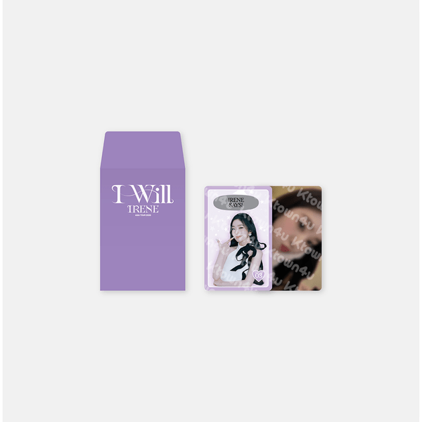 (Pre Order) Irene - 2026 Asia Tour [I Will] in Seoul: Speech Bubble Card - KPop Idol