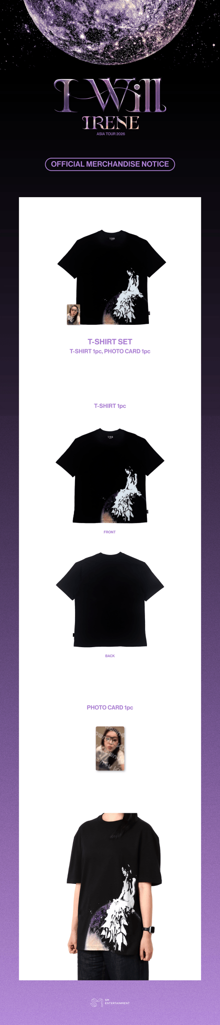 (Pre Order) Irene - 2026 Asia Tour [I Will] in Seoul: Tshirt - KPop Idol