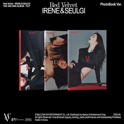 (Pre Order) Irene & Seulgi - Tilt Photobook Version (random cover) - KPop Idol