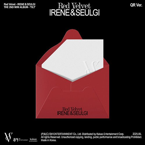 (Pre Order) Irene & Seulgi - Tilt QR Version - KPop Idol