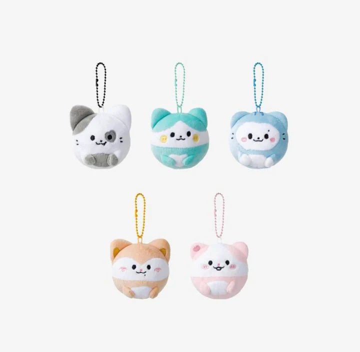 (Pre Order) ITZY - 3rd World Tour Tunnel Vision Official MD: TWINZY BALL KEYRING - KPop Idol