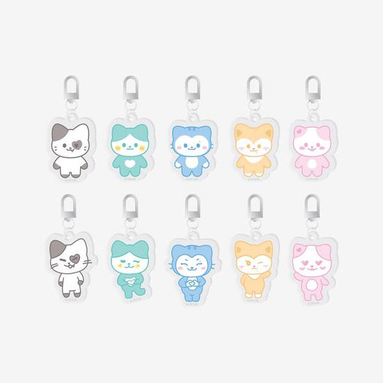 (Pre Order) ITZY - 3rd World Tour Tunnel Vision Official MD: TWINZY SECRET ACRYLIC KEYRING