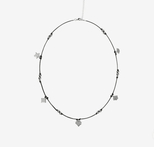 (Pre Order) ITZY - All In, Midzy Official MD: 2-WAY STRING NECKLACE