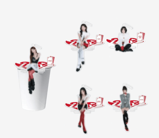 (Pre Order) ITZY - All In, Midzy Official MD: SECRET ACRYLIC STOPPER