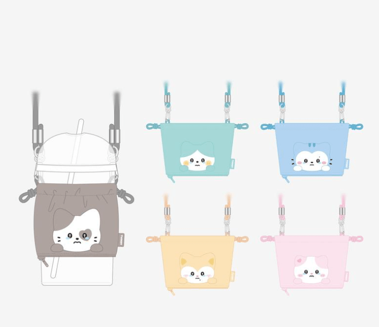 (Pre Order) ITZY - All In, Midzy Official MD: TWINZY CUP HOLDER POUCH - KPop Idol