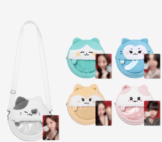 (Pre Order) ITZY - All In, Midzy Official MD: TWINZY LIGHT RING BAG