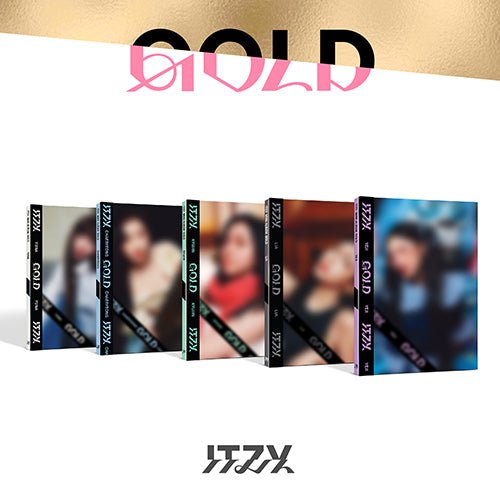 (Pre Order) Itzy - Gold Digipack (random version) with Music Korea POB - KPop Idol