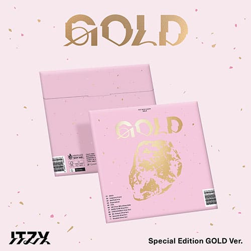 (Pre Order) Itzy - Gold - Gold Version Special Edition - KPop Idol