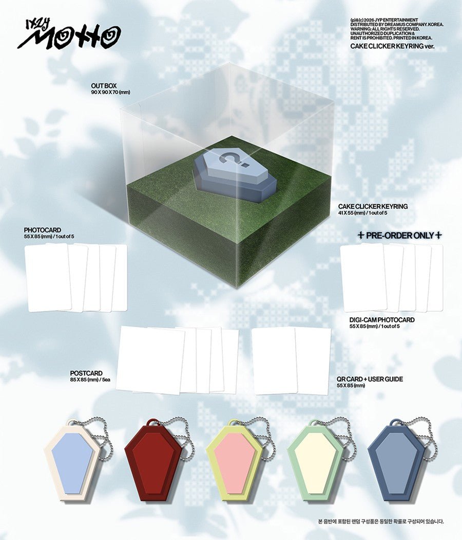 (Pre Order) ITZY - Motto: Cake Clicker ver. - KPop Idol