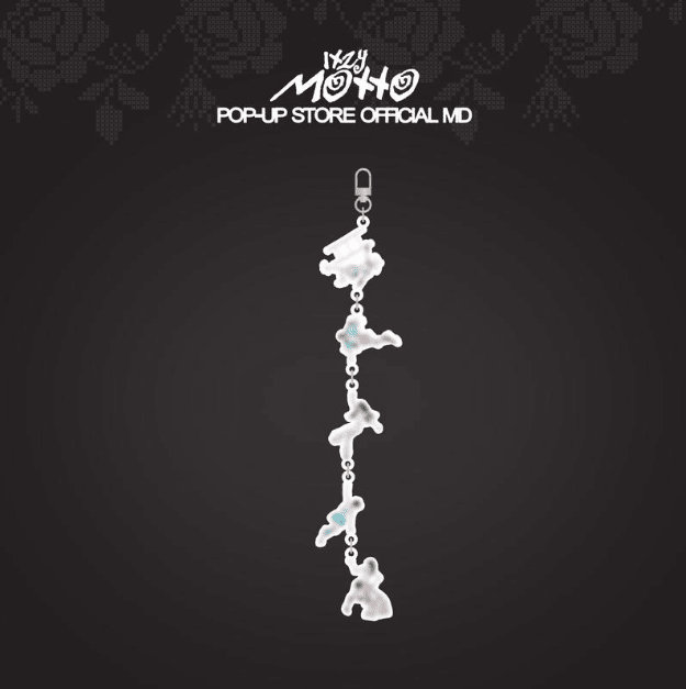 (Pre Order) ITZY - Motto Pop Up Store Official MD: LADDER DANGLING KEYRING - KPop Idol
