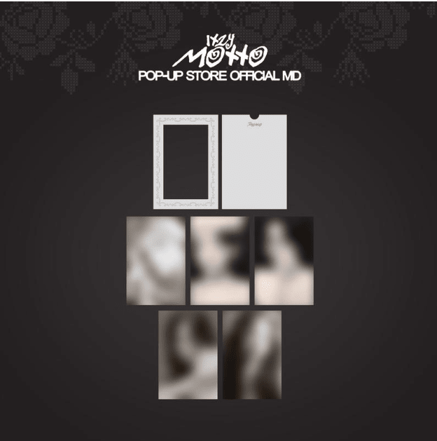 (Pre Order) ITZY - Motto Pop Up Store Official MD: PRINTED PHOTO & PHOTO FRAME SET - KPop Idol