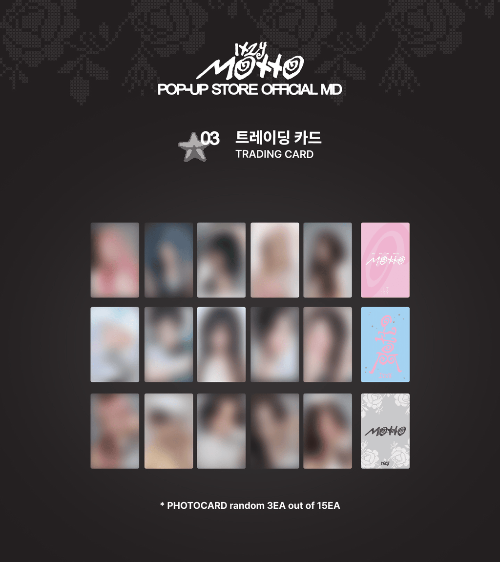 (Pre Order) ITZY - Motto Pop Up Store Official MD: TRADING CARD - KPop Idol