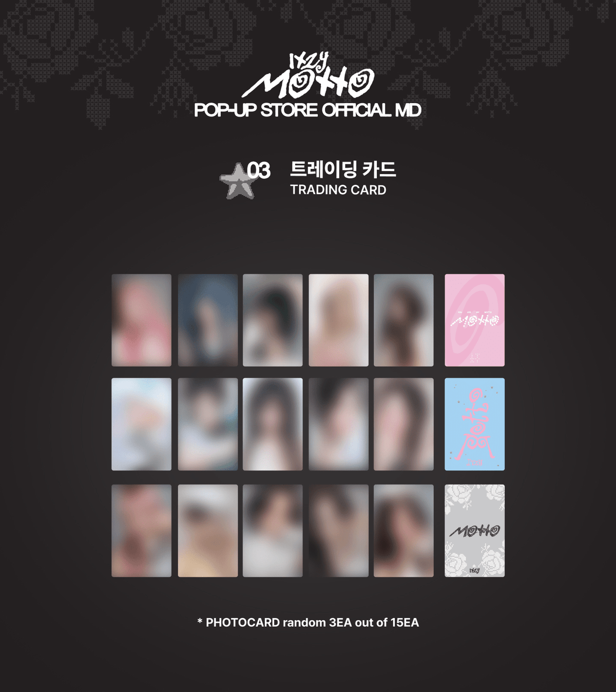 (Pre Order) ITZY - Motto Pop Up Store Official MD: TRADING CARD - KPop Idol