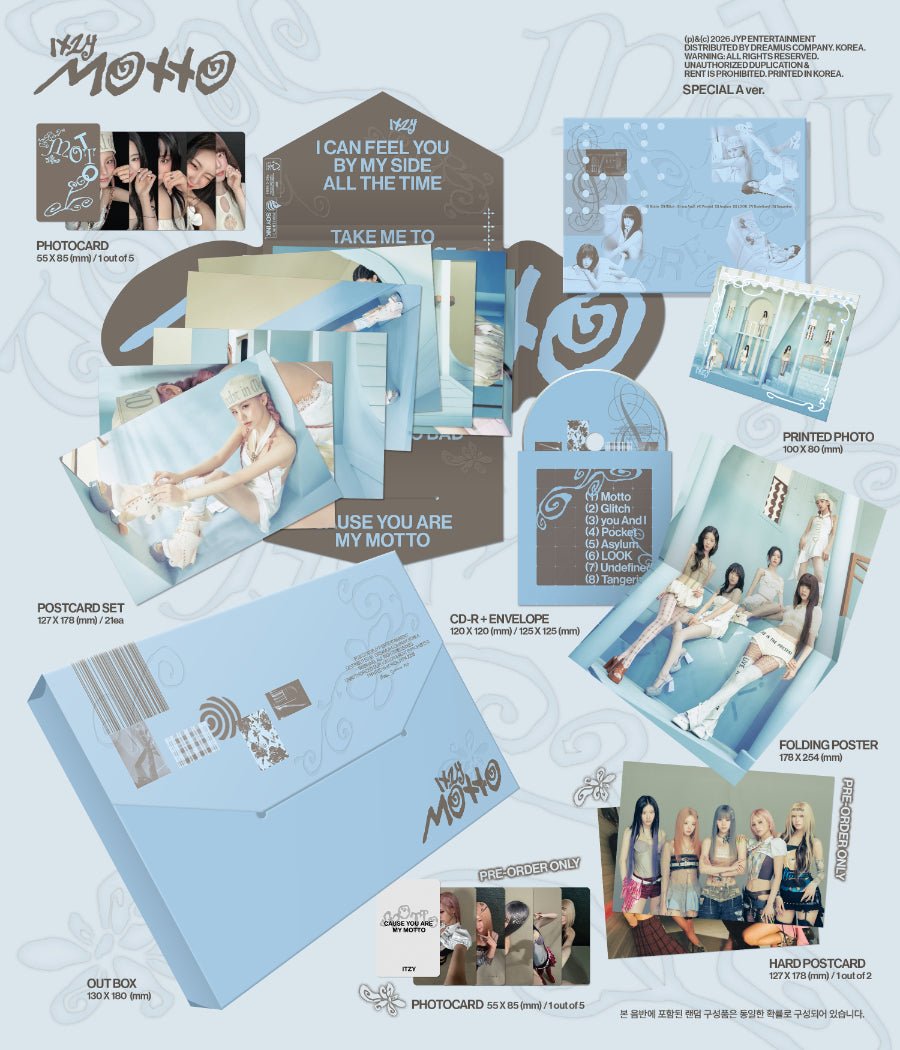 (Pre Order) ITZY - Motto: Special Ver. - KPop Idol