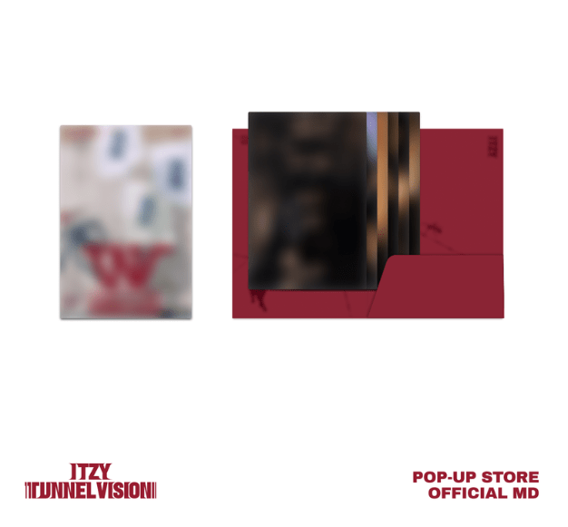 (Pre Order) ITZY - Tunnel Vision Pop Up Official MD: POSTER SET - KPop Idol