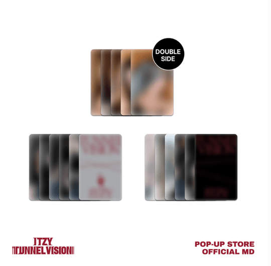 ITZY - Tunnel Vision Pop Up Official MD: TRADING CARD