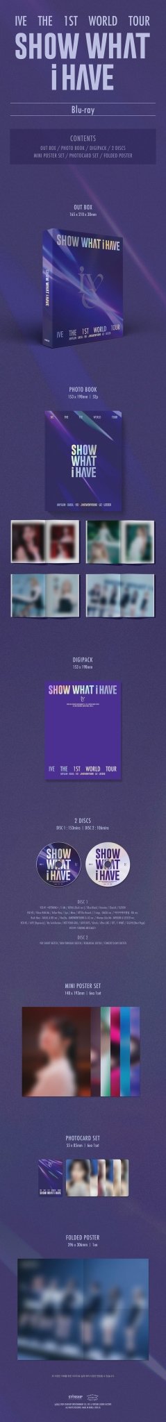 (Pre Order) I've - The First World Tour Blu - Ray - KPop Idol