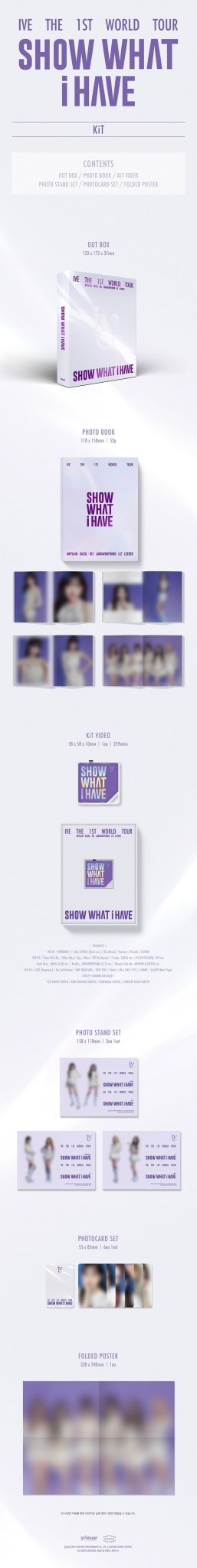 (Pre Order) I've - The First World Tour DVD KiT Ver. - KPop Idol