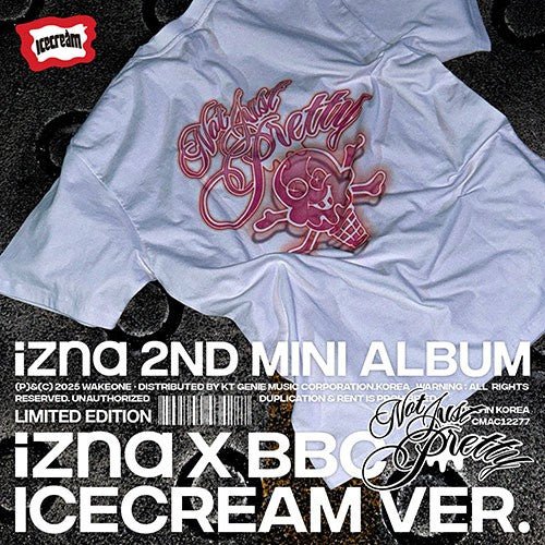 (Pre Order) Izna - Not Just Pretty BBC X Ice Cream Version (limited) - KPop Idol