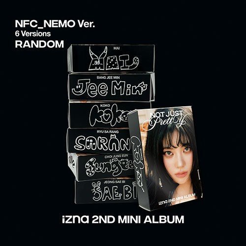 (Pre Order) Izna - Not Just Pretty NFC Nemo Version (random cover) - KPop Idol