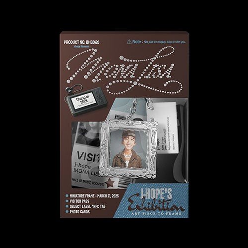 (Pre Order) J - hope: Charm of Hope - 'Mona Lisa' ver with Weverse POB - KPop Idol