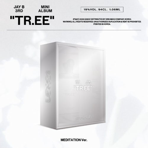 (Pre Order) Jay B - TR.EE: Meditation Ver. - KPop Idol