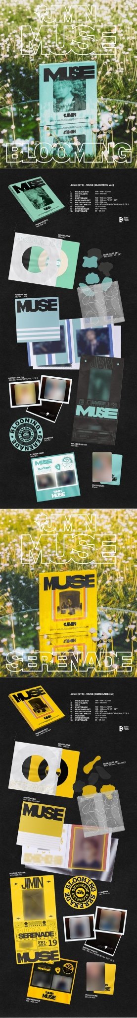 (Pre Order) Jimin - Muse with Weverse POB - KPop Idol