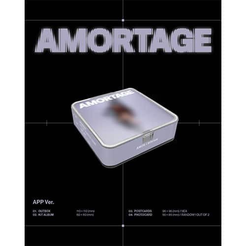 (Pre Order) Jisoo - Amortage (App version) - KPop Idol