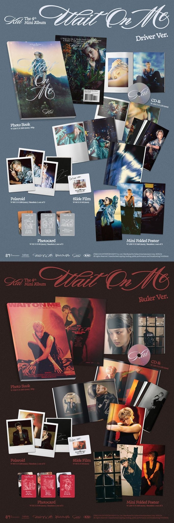 (Pre Order) Kai - Wait on Me (Photobook Version) - KPop Idol
