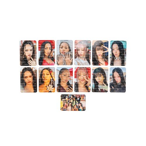 (Pre Order) Katseye Beautiful Chaos Official Merch: Photocard Set - KPop Idol