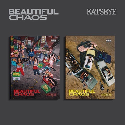 (Pre Order) Katseye - Beautiful Chaos (version choice) with Weverse POB - KPop Idol